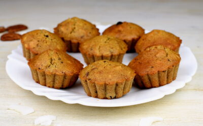 Muffiny se švestkama a pekany